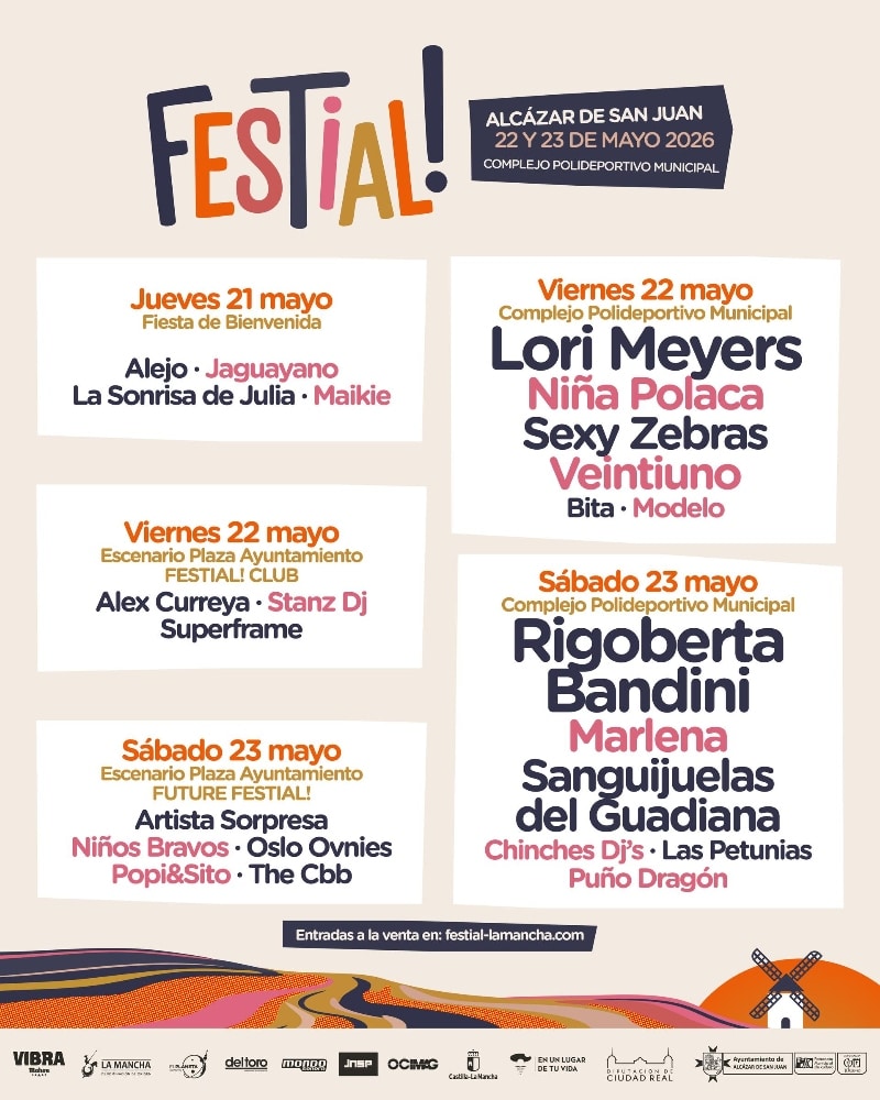 FESTIVAL! 2026 presenterer plakat for dager