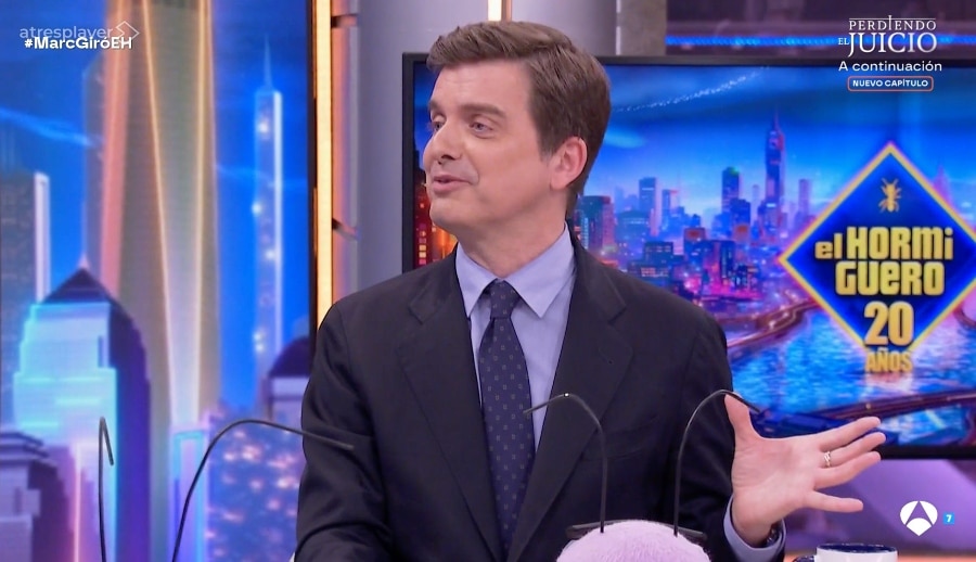 Marc Giró rister opp El Hormiguero når han snakker om fascisme og analsex