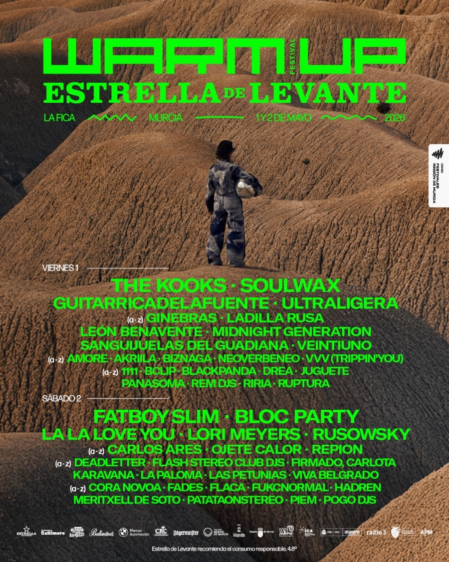 OPPVARMING 2026 annonserer Bloc Party og distribusjon om dagen