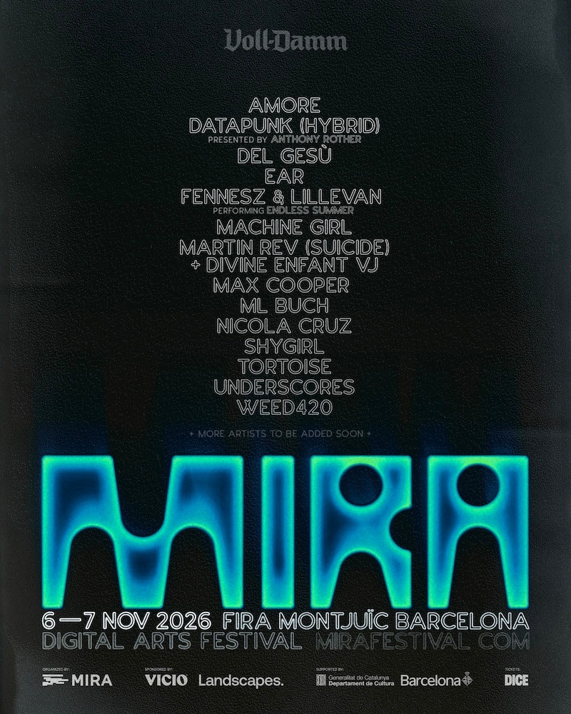 MIRA 2026 bekrefter Martin Rev (Selvmord), Underscores, Shygirl...