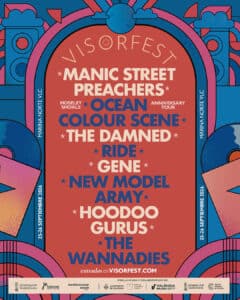 Visor Fest bekrefter Manic Street Preachers og The Damned