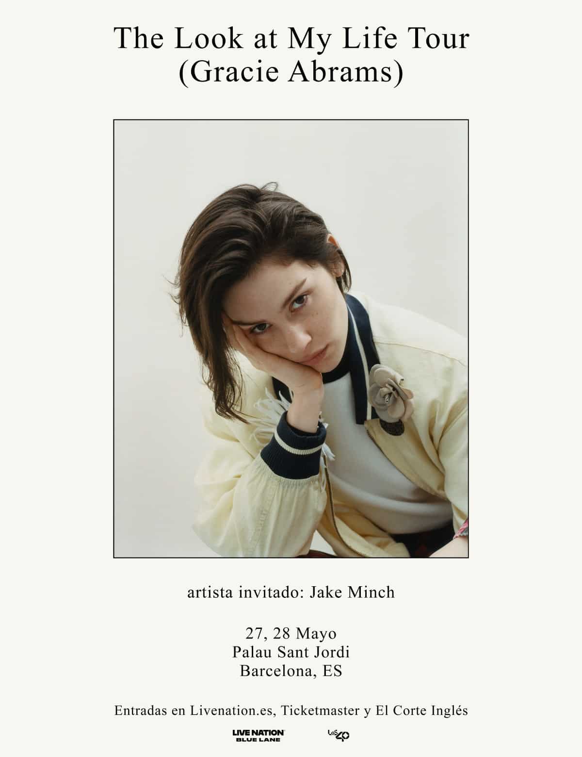 Gracie Abrams annonserer to konserter i Barcelona