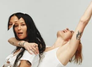 "Sommerfuglene" til Icona Pop, fra "midjen og ned"