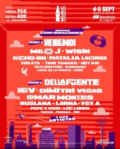 De nye artistene i en CCME 2026 som vil bringe sammen Dellafuente, Violeta, Wisin...