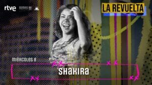 Shakira kommer inn i La Revuelta via videosamtale