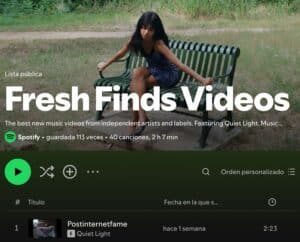 Spotify utfordrer YouTube med en global topp 50 musikkvideo