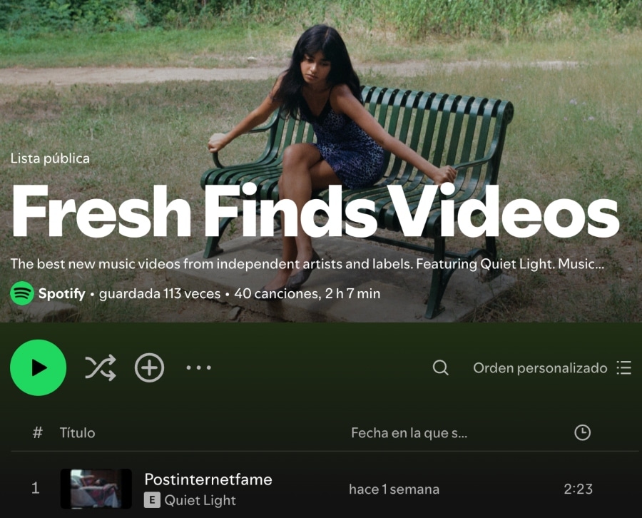Spotify utfordrer YouTube med en global topp 50 musikkvideo