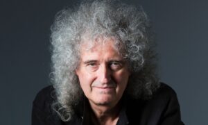 Brian May, i Spania for å se den totale formørkelsen og gi råd om å nyte den