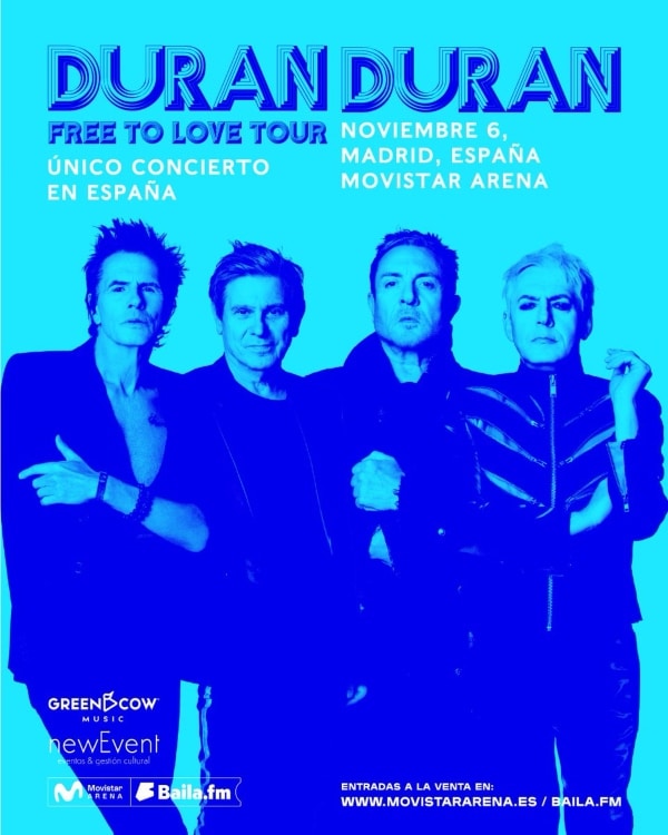 Duran Duran kunngjør en unik konsert i Spania i 2026