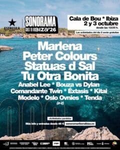 Salt Statues blir med Sonorama Goes to Ibiza, Gins avbryter